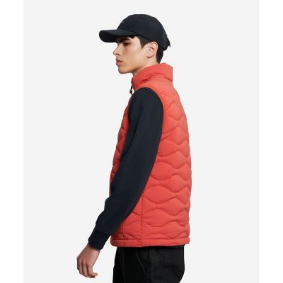 撥水 キルティング ジップアップダウンベスト | AIGLE/エーグル | 三越
