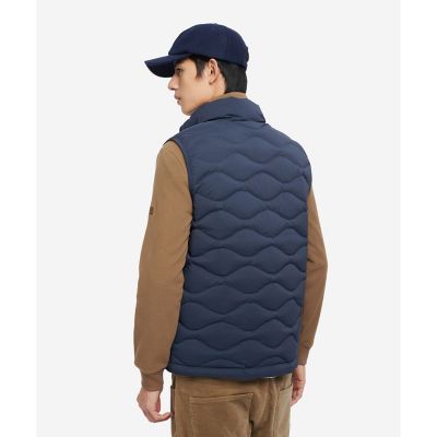 撥水 キルティング ジップアップダウンベスト | AIGLE/エーグル | 三越