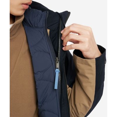 撥水 キルティング ジップアップダウンベスト | AIGLE/エーグル | 三越