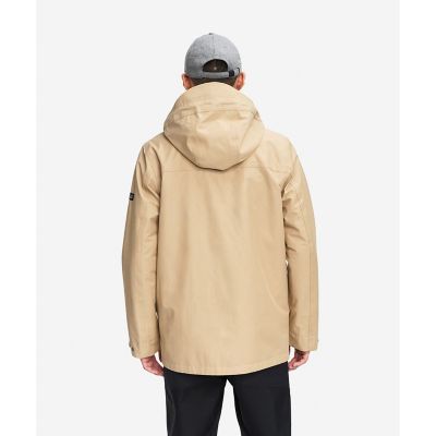 透湿 防水 防風 ミリタリーツイルフーデッドジャケット T