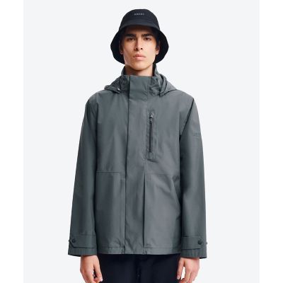 AIGLE/エーグル GORE TEX ゴアテックス 防水 防風 透湿 2レイヤー マウンテンパーカー T-KIT グレー コート・ジャケット【三越伊勢丹/公式】