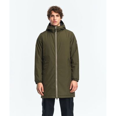 AIGLE/エーグル【RainPack Warm】透湿防水 レインパックウォーム ロングジャケット モスグリーン コート・ジャケット【三越伊勢丹/公式】