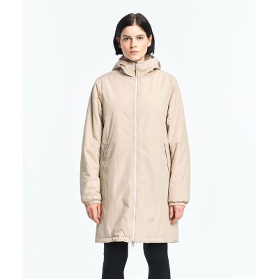 AIGLE/エーグル【RainPack Warm】透湿防水 レインパックウォーム ロングジャケット アイボリー コート・ジャケット【三越伊勢丹/公式】