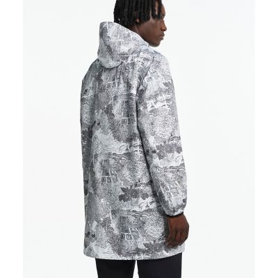 国立自然史博物館】 UVカット 撥水ロングフーデッドジャケット