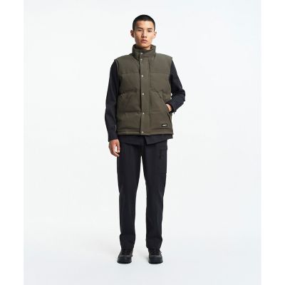 撥水 スタンドカラージップ キルティングベスト | AIGLE