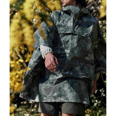 AIGLE　中綿　ポンチョ 楽天市場】透湿防水 ジブル ポンチョ／エーグル（AIGLE） : 丸井
