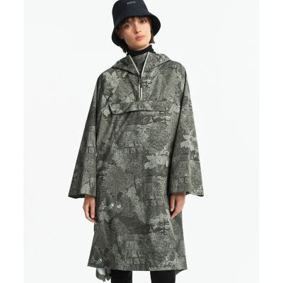 オルゴー　チャコールグレーポンチョ 国立自然史博物館】 ポンチョ | AIGLE/エーグル | 三越伊勢丹