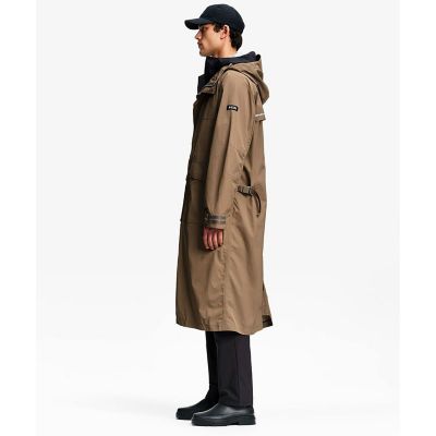 透湿防水 リフレクティブ サイクリング ロングレインコート | AIGLE