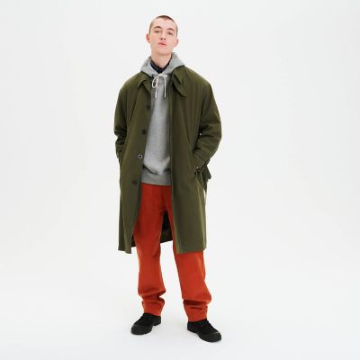 ＜AIGLE＞透湿防水　コットンタッチ　ヘリテージステンカラーコート