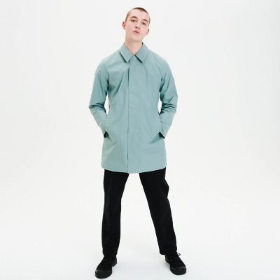 AIGLE　ゴアテックス　GORE-TEX　ステンカラーコート　ミリタリー　M ゴアテックス フード付きステンカラーコート | AIGLE/エーグル | 三越