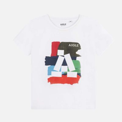 ＜AIGLE＞エーグルイラストプリント　半袖　Ｔシャツ