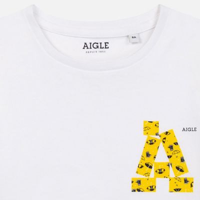 「Ａ」ロゴプリント　半袖Ｔシャツ