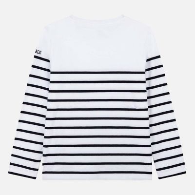 パネル　バスクストライプ　長袖Ｔシャツ