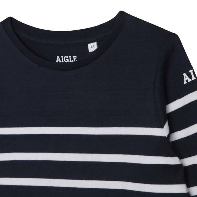 パネル　バスクストライプ　長袖Ｔシャツ