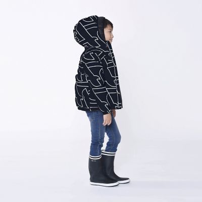 撥水　インサレーションフーデッドジャケット