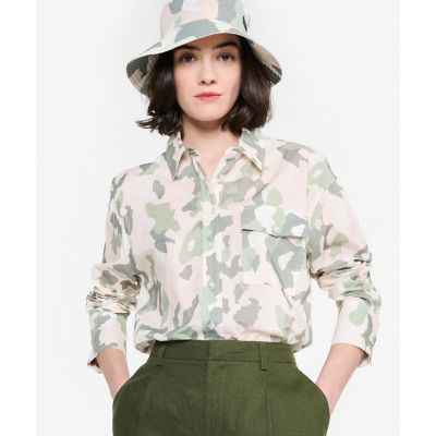 ＜AIGLE＞プリントロングスリーブシャツ