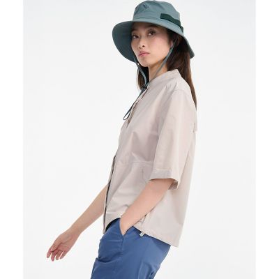 ＵＶカット　ＵＰＦ４０　吸水速乾ショートスリーブ　ノーカラーシャツ