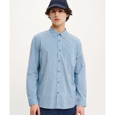 AIGLE/エーグル COOLMAX 吸水速乾 ストライプシャツ