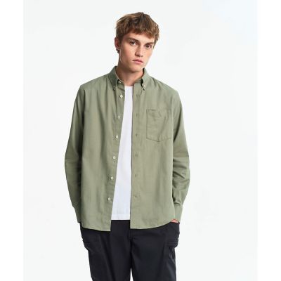 AIGLE/エーグル フランネルボタンダウンシャツ セージグリーン トップス【三越伊勢丹/公式】