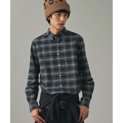 吸水速乾 オックスフォードボタンダウンチェックシャツ | AIGLE