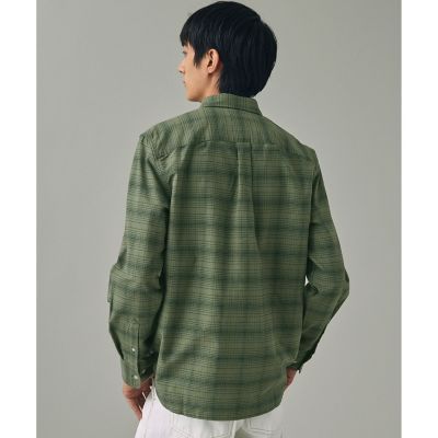 吸水速乾 オックスフォードボタンダウンチェックシャツ | AIGLE