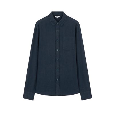 リネン長袖シャツ