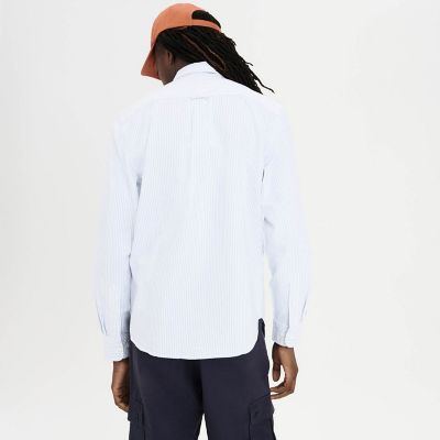 ＡＩＧＬＥ　オックスフォード　長袖シャツ（ＳＴＲＩＰＥ）