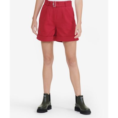 赤色ショートパンツ（黄色アクセント） レッド系 レディースのショート・ハーフパンツ | 三越伊勢丹