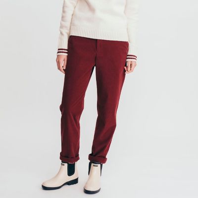 ＜AIGLE＞撥水　コーデュロイ　スリムテーパードパンツ