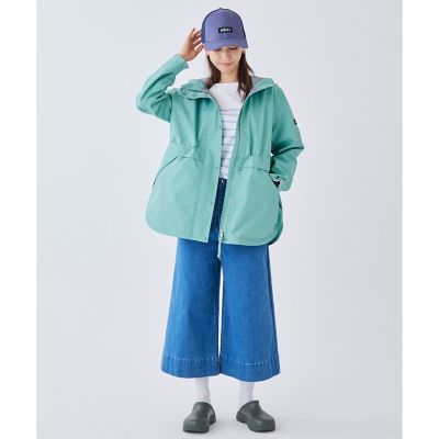 ストレッチ　ワイドデニムパンツ