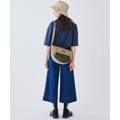 ストレッチ　ワイドデニムパンツ