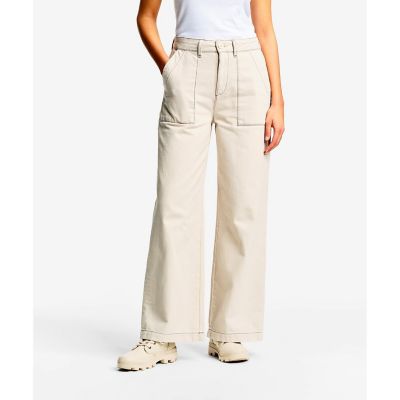 ＜AIGLE＞ライトツイル　セーラーパンツ　ワイドストレートパンツ