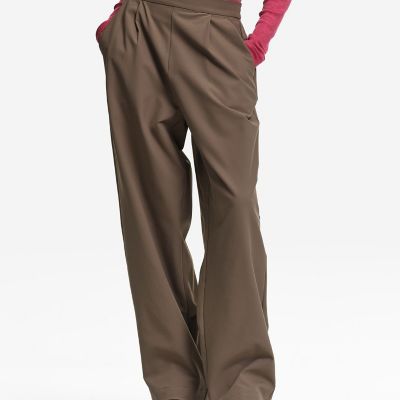 TENSE WOOL DOUBLE CLOTH SLACKS