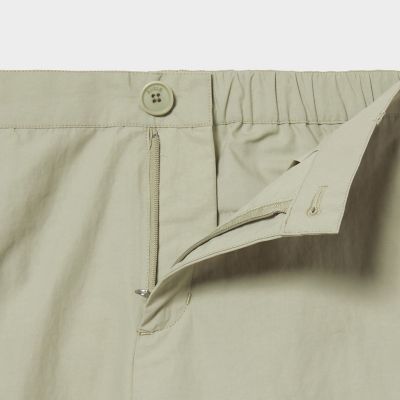 吸水速乾　セミワイド　ストレート　パンツ