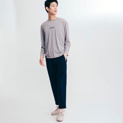 【SALE】スウェット ストレートパンツ ダークネイビー