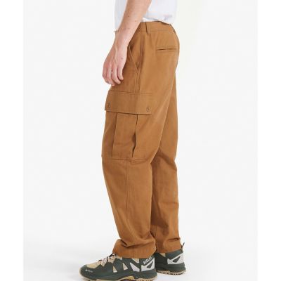 ルーズフィットテーパード　ツイルカーゴパンツ