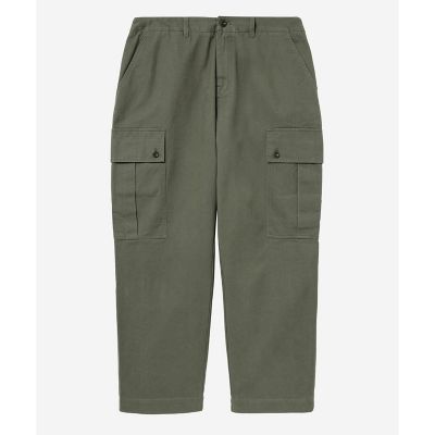 ルーズフィットテーパード　ツイルカーゴパンツ