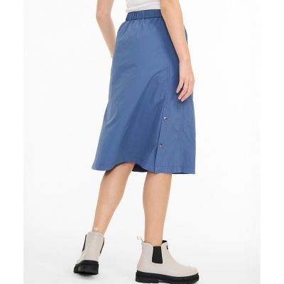 ＜AIGLE＞ＵＶカット　撥水　ストラップ　裾スリットスカート