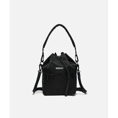＜AIGLE＞撥水　アーバン　巾着バッグ　／　ミニショルダーバッグ
