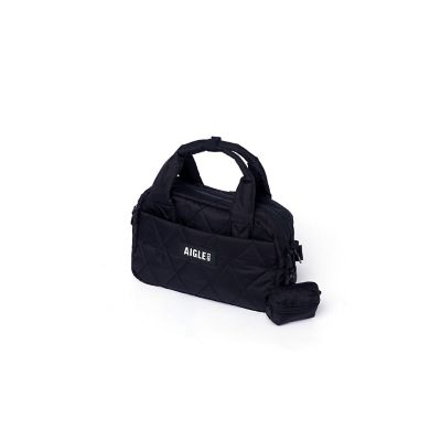＜AIGLE＞撥水　キルティングミニダッフルバッグ　イヤホンポーチ付き