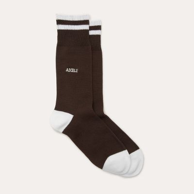＜AIGLE＞コンロウ　ロングソックス
