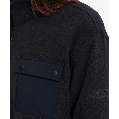 ＰＯＬＡＲＴＥＣ　ＭＩＣＲＯ　ＦＬＥＥＣＥ　ショート丈　異素材切替え　パフスリーブマイクロフリースジャケット