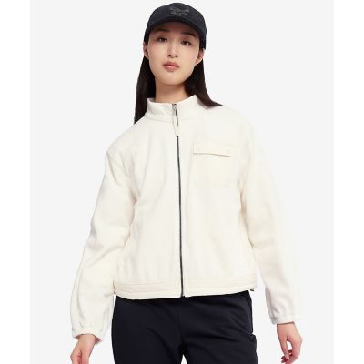 ＰＯＬＡＲＴＥＣ　ＭＩＣＲＯ　ＦＬＥＥＣＥ　ショート丈　異素材切替え　パフスリーブマイクロフリースジャケット