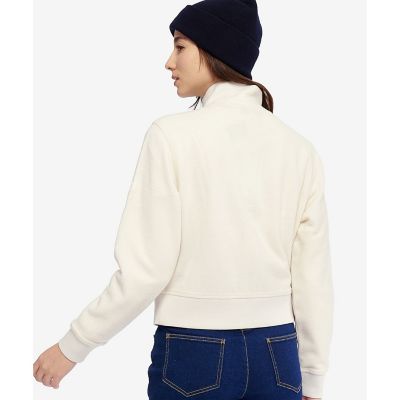 AIGLE / エーグル スタンドネック  クロップド丈 ハイネックフリースカーディガン スタンドネック クロップド丈 ハイネックフリースカーディガン