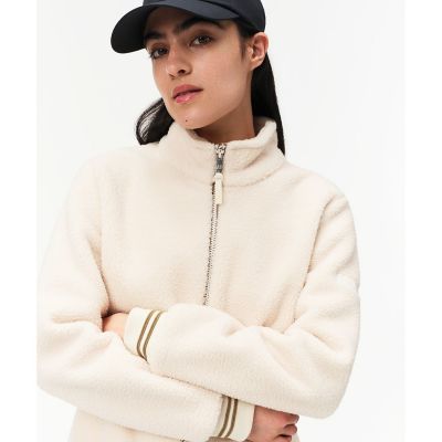 シェルパフリーススタンドカラージップアップジャケット T－KIT