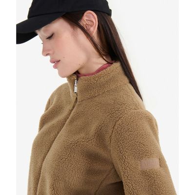 シェルパフリーススタンドカラージップアップジャケット T－KIT