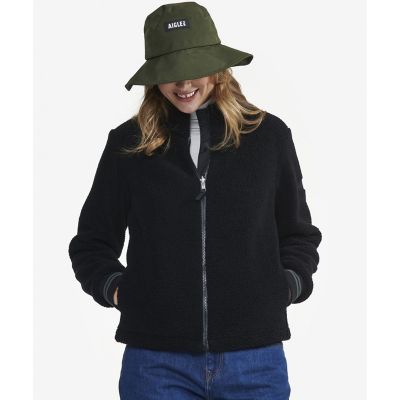 AIGLE/エーグル シェルパフリーススタンドカラージップアップジャケット  T-KIT対応