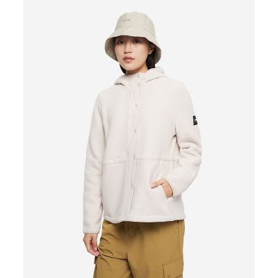 AIGLE/エーグル ウエストドローストリングフルジップフリース オフホワイト コート・ジャケット【三越伊勢丹/公式】