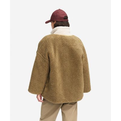 撥水 リバーシブル キルティングボア シェルパジャケット | AIGLE 