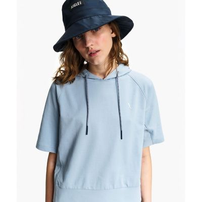 ＜AIGLE＞ＵＶカット　フレンチテリースウェットフーディ